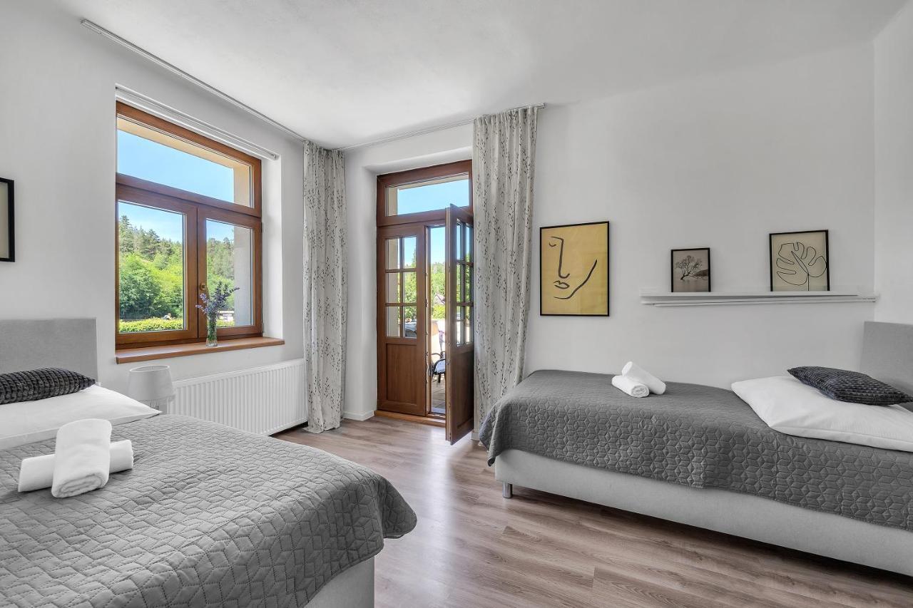 Hotel Podkost Libošovice Esterno foto