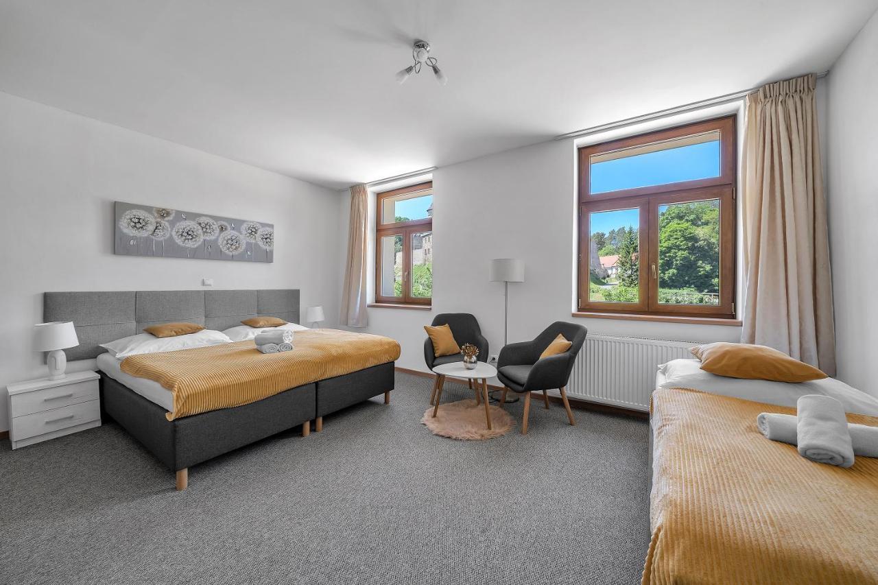 Hotel Podkost Libošovice Esterno foto
