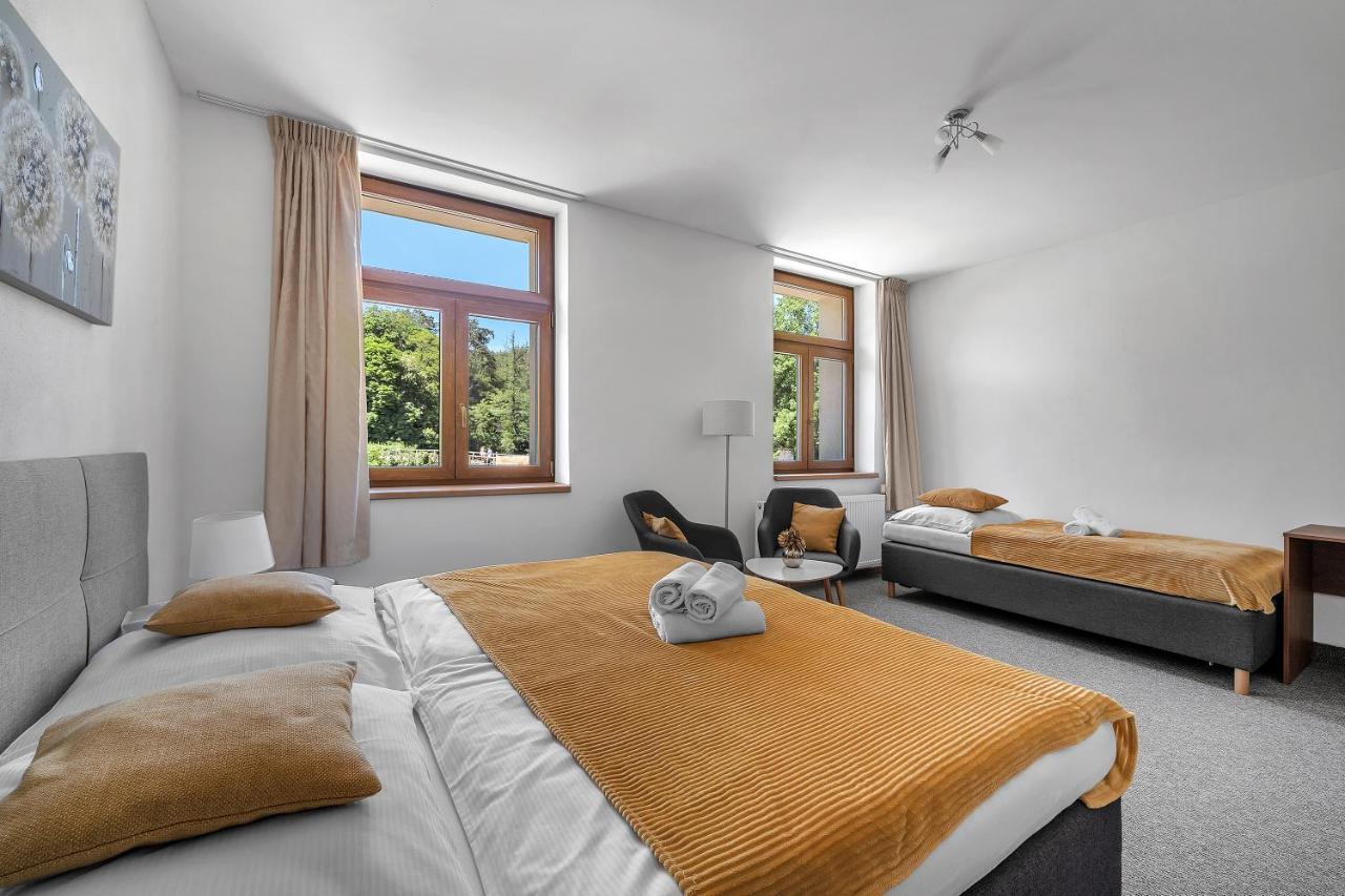 Hotel Podkost Libošovice Esterno foto